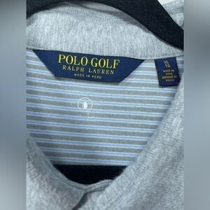 Polo Golf Shirt Mens Extra Large Ralph Lauren Stripes Pima Cotton Activewear